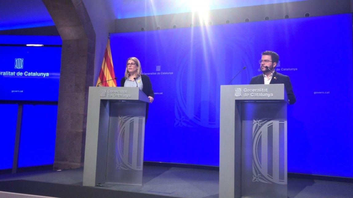 Resposta del Govern a les pressions de la Moncloa