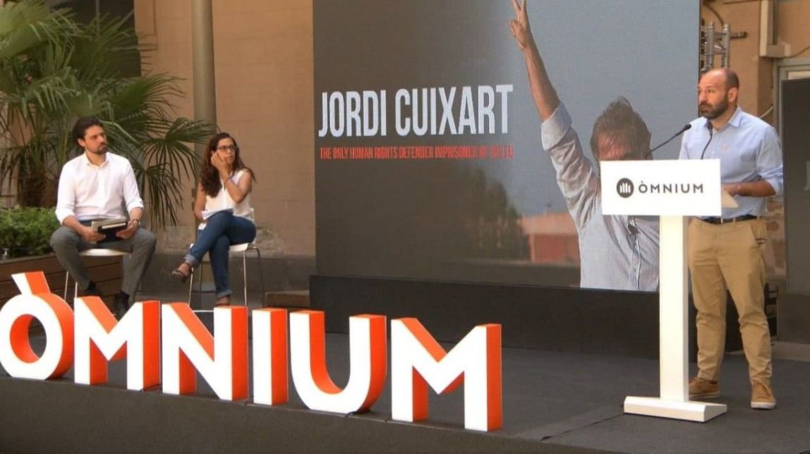 Així serà l'acusació de Cuixart a l'Estat des d'Estrasburg