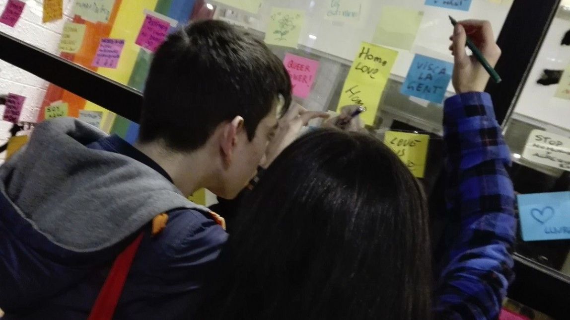 «No passaran», el missatge del col·lectiu LGTBI de Barcelona al feixisme i l'homofòbia