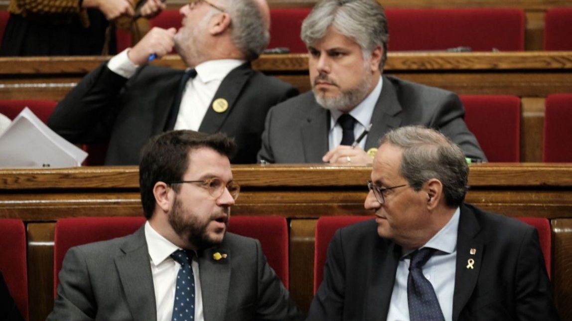 El termini de Torra per a l'autodeterminació aprofundeix la bretxa oberta al Govern