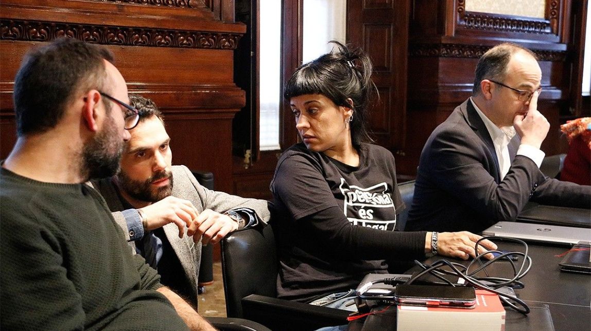 La CUP demanarà formar part de la mesa del Parlament
