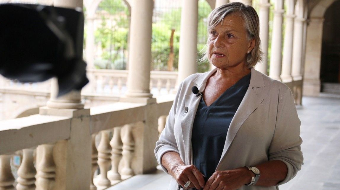 Teresa Cabré, elegida primera presidenta de l'IEC, que defineix com una «estructura d'Estat»