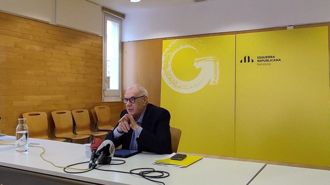 Maragall inaugura una etapa de «distància» amb Colau i es postula per liderar «l'alternativa»
