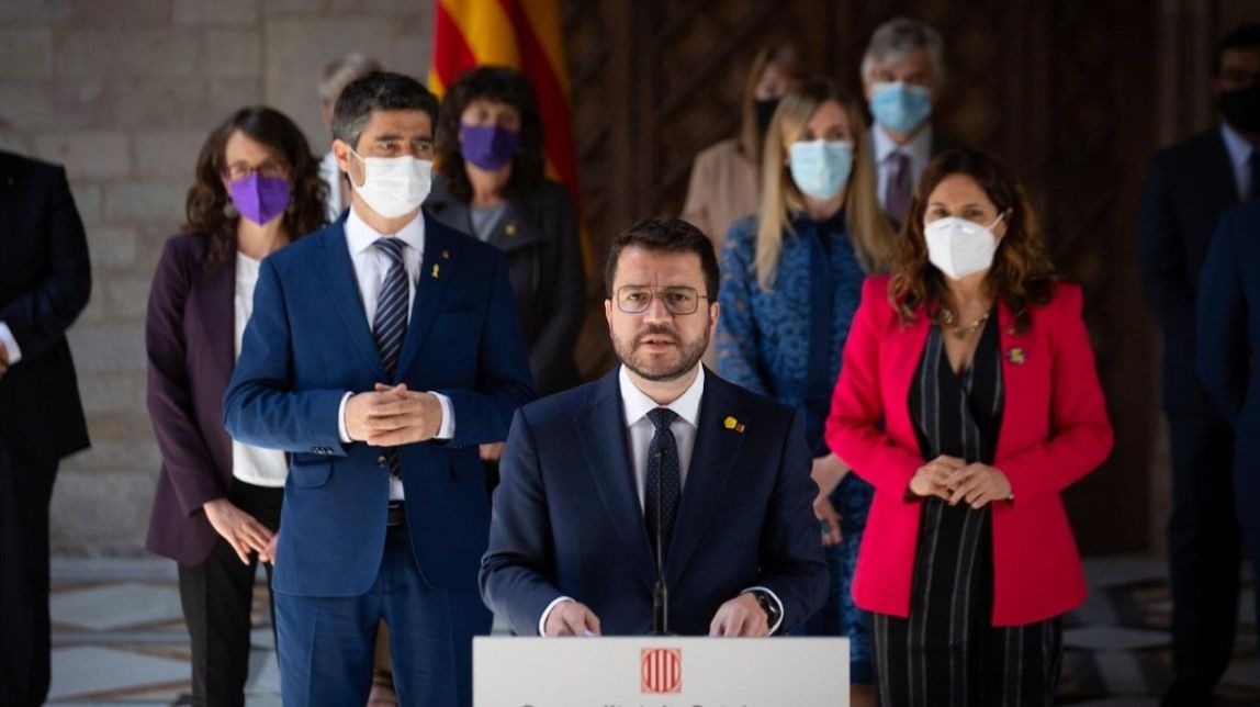 Aragonès situa l'amnistia com a via prioritària després del «no» del Suprem als indults