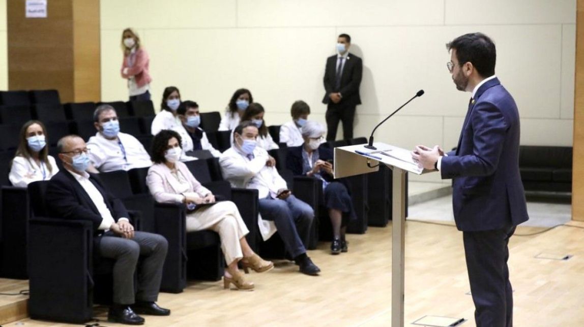 Aragonès anuncia que el Govern aprovarà un pacte nacional de salut mental 