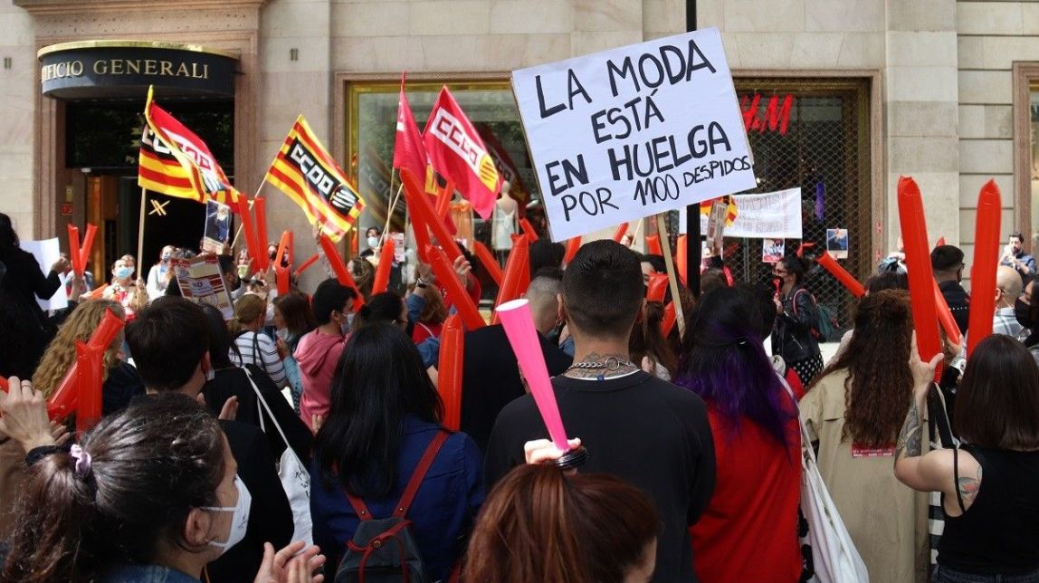 H&M retira les reduccions de jornada però manté els acomiadaments coincidint amb la vaga