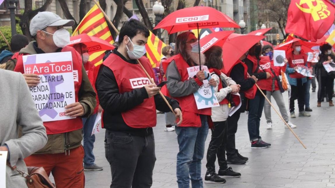 La independència perd pes a CCOO i només la defensa un 27% dels afiliats