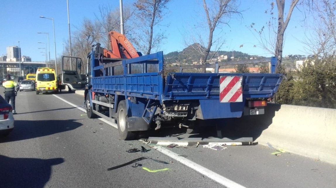 Mor una veïna de Caldes de Montbui en un accident a la C-58 a Barcelona