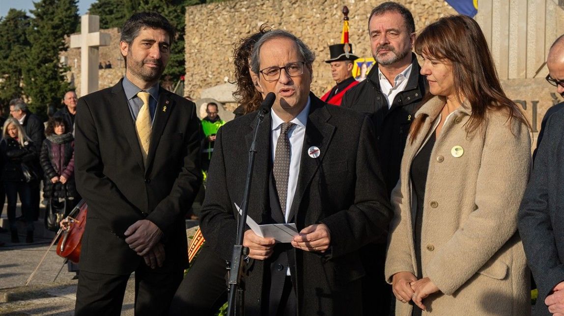 Torra: «No votarem els pressupostos del govern d'Espanya»