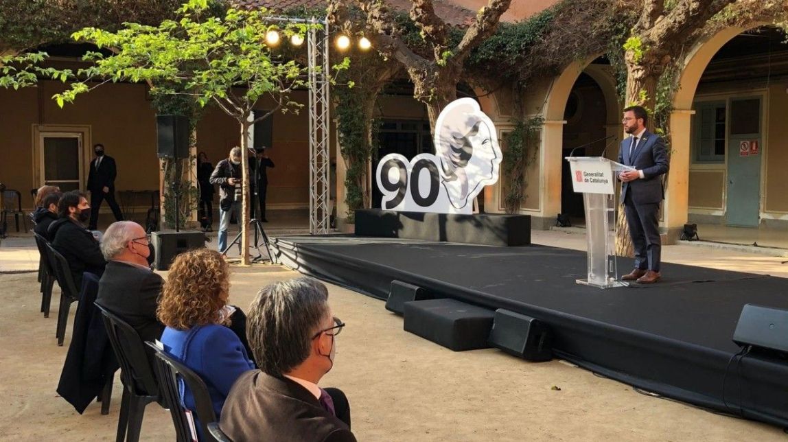 Aragonès anima l'independentisme a «continuar el llegat» dels valors republicans
