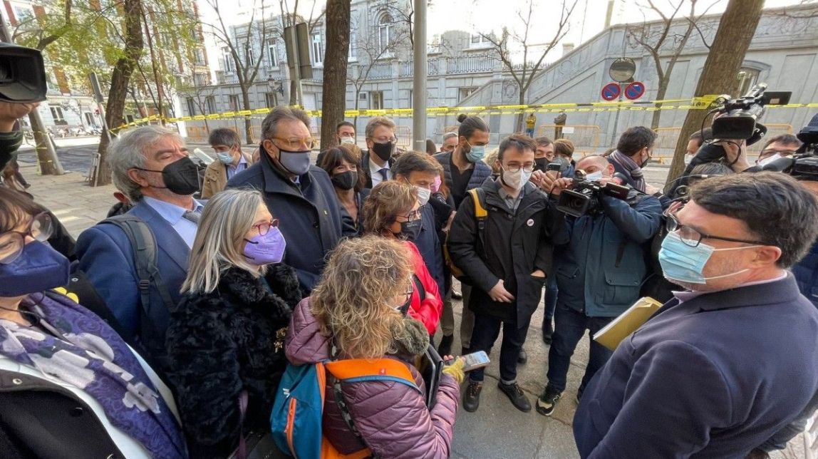 La policia identifica Albert Botran a la concentració de suport a Nuet al Suprem