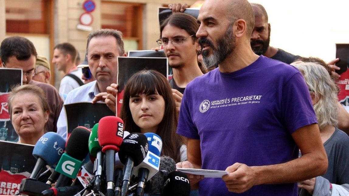 Condemnat a sis mesos de presó per les protestes pel consell de ministres a Barcelona el 2018
