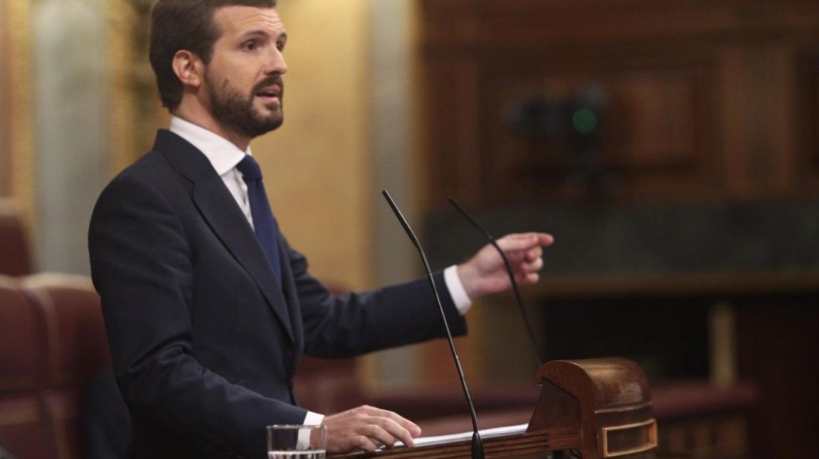 Casado assegura que Iglesias vol portar un «projecte comunista» a Madrid