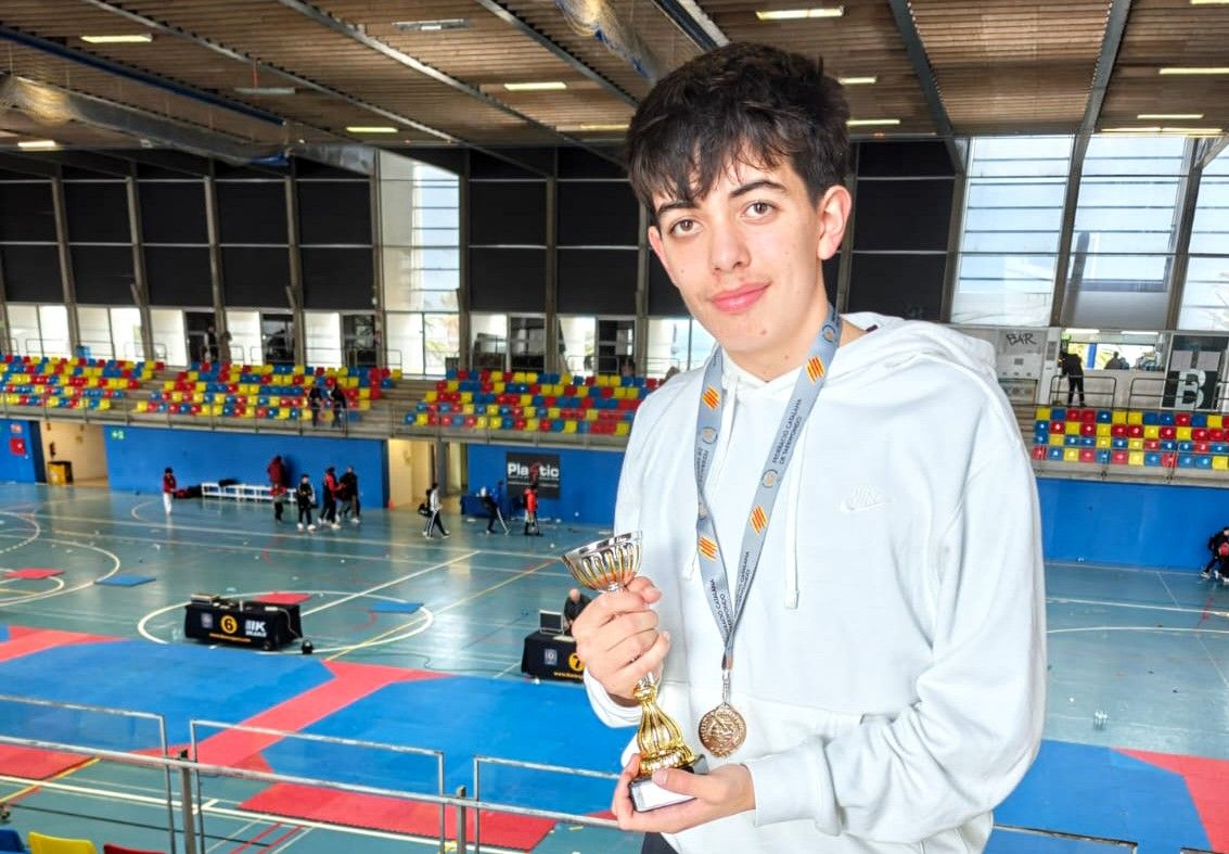 Joan Miquel Espinoza Prat, campió infantil de Taekwondo
                                                                             |
                                Cedida - |
                                Cedida