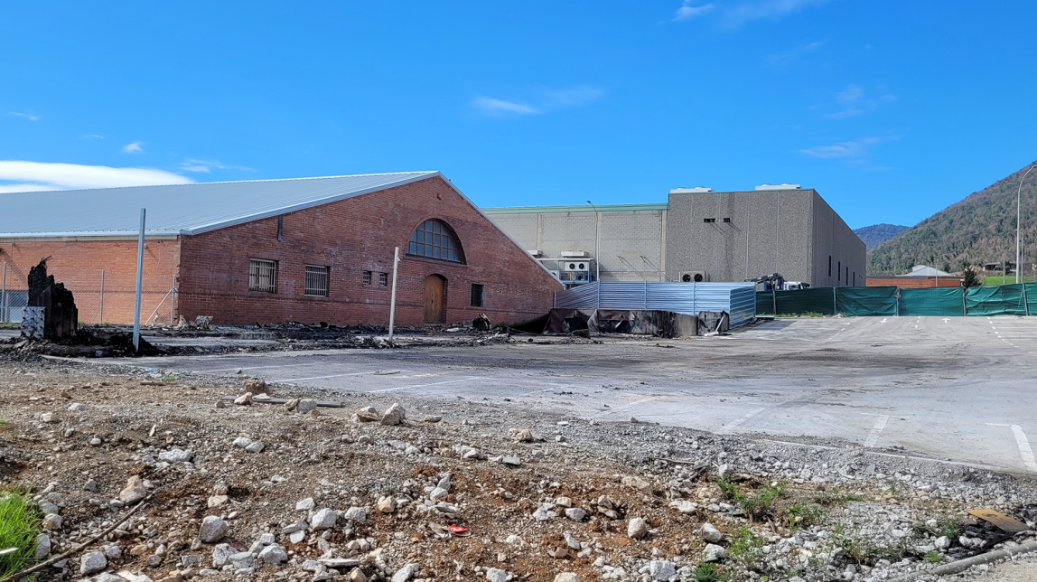 Aspecte actual de la parcel·la on s'ubicava la central de biomassa
                                                                             |
                                Lídia López - |
                                Lídia López