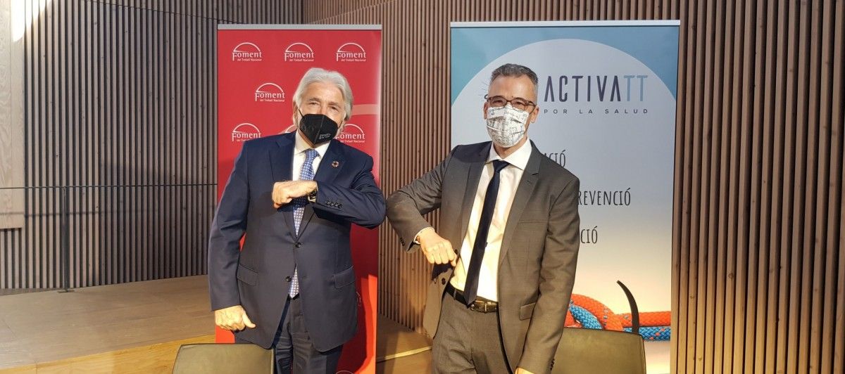 Foment i l'associació Activatt de Sant Pau uneixen forces per la recerca contra la trombosi