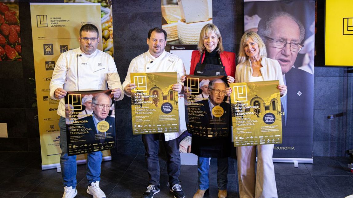 La presentació dels Premis Gastronòmics Josep Lladonosa s'ha fet al Mercat Central de Tarragona.
                                                                             |
                                David Oliete - |
                                David Oliete