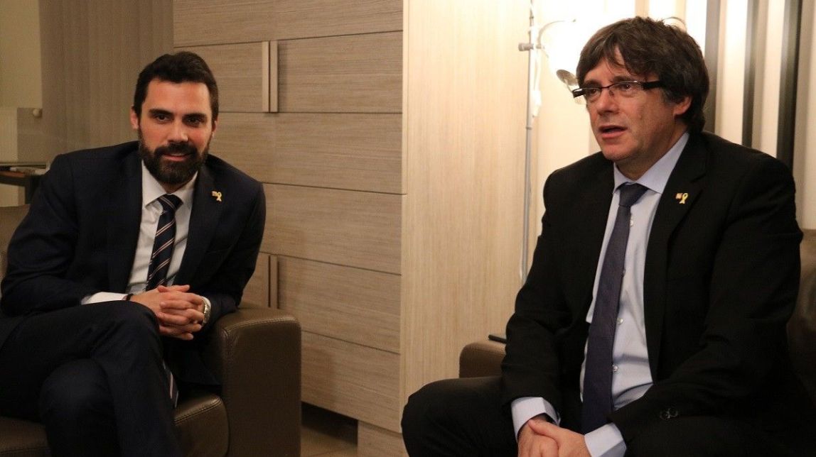 Puigdemont situa Catalunya com a «primera línia» de combat contra el feixisme