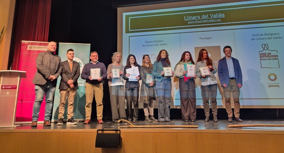 L'acte de lliurament dels distintius es va celebrar el darrer dimecres 19 de març en el marc de la Jornada Turisme Vallès 2025.
                                                                             |
                                                                     Ajuntament de Llinars del Vallès - |
                                                                    