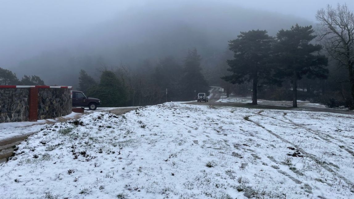 El Tossal de la Baltasana cobert de blanc amb la nevada de primavera
                                                                             |
                                X / @danitonski - |
                                X / @danitonski