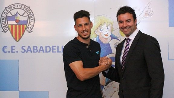 Yeray renova dos anys més amb el Sabadell