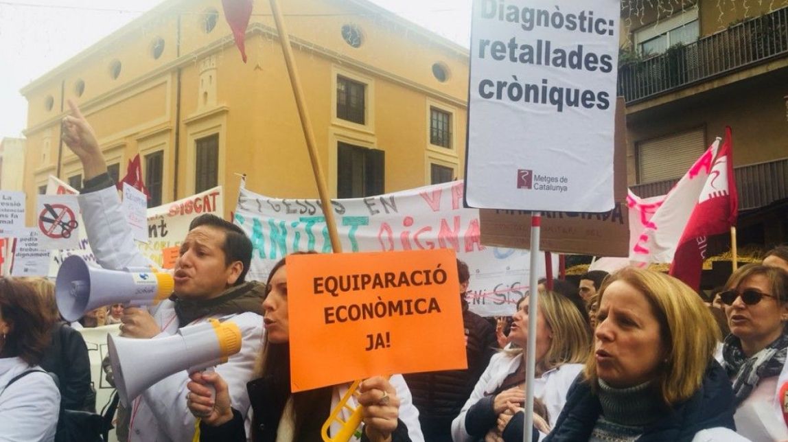 La sanitat concertada amenaça amb més mobilitzacions