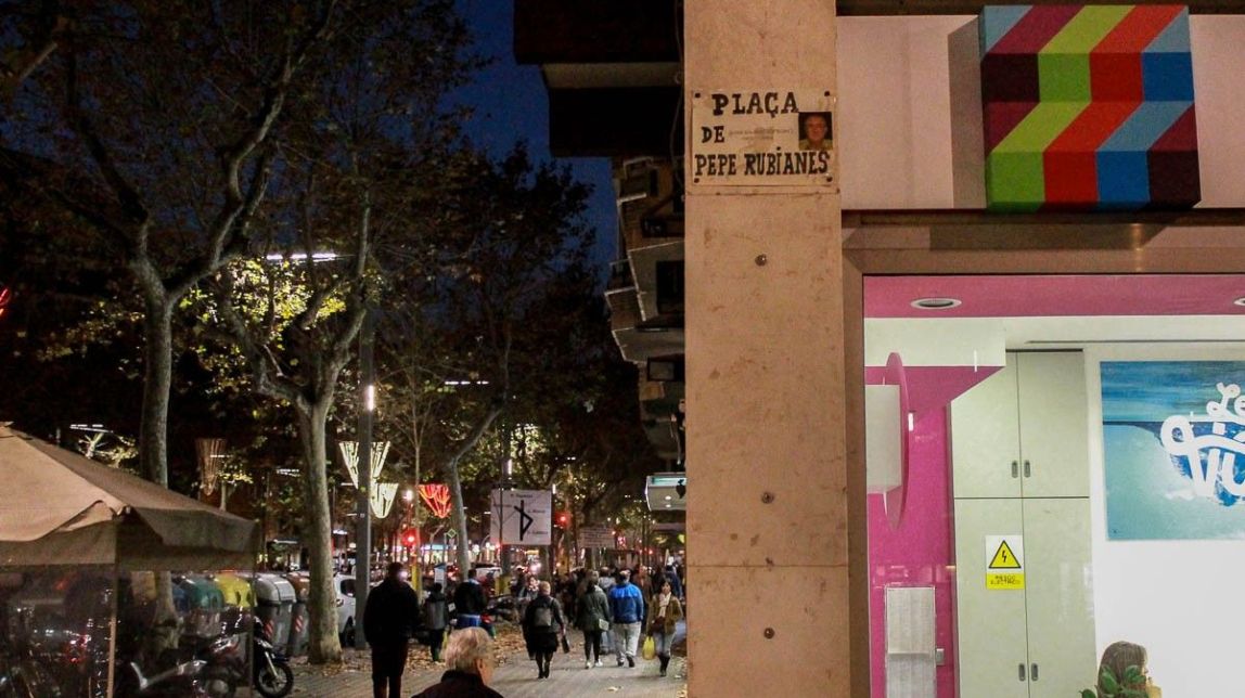 Pepe Rubianes ja té plaça a Barcelona