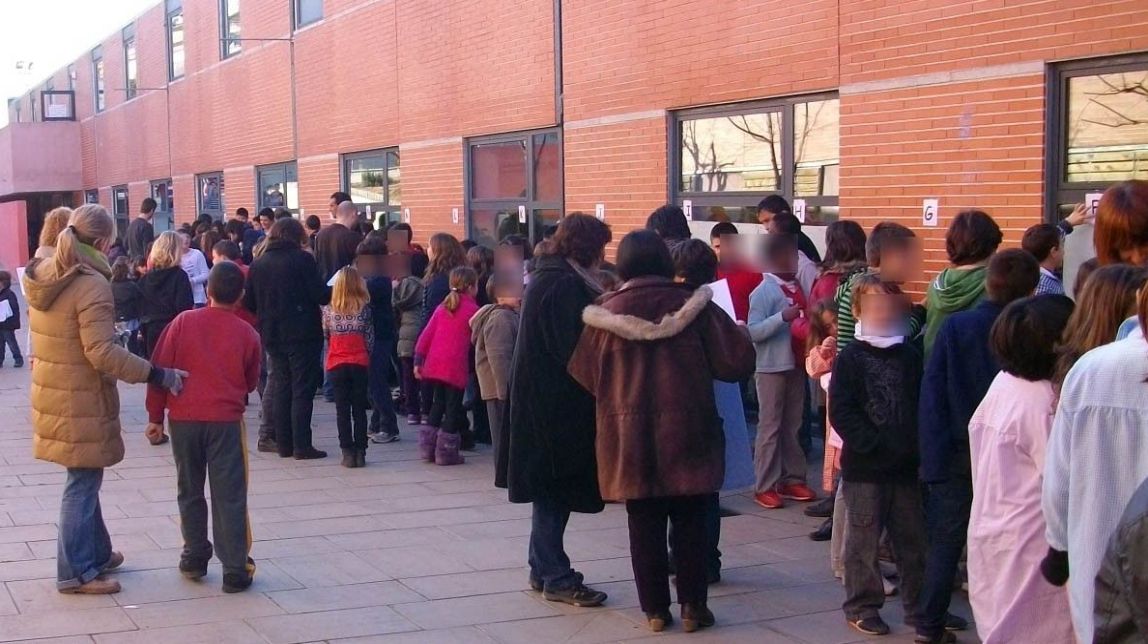 Interior de l'Institut Escola La Tordera, el centre que es va veure afectat pel tancament un grup d’I3.
                                                                             |
                                                                     Jordi Purtí - |
                                                                    