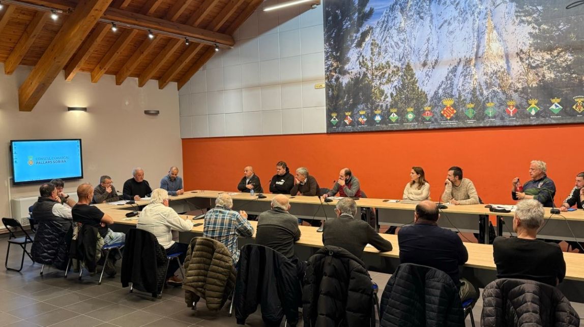 Reunió d'alcaldes i representants dels càmpings del Pallars Sobirà al Consell Comarcal del Pallars Sobirà
                                                                             |
                                ACN - |
                                ACN