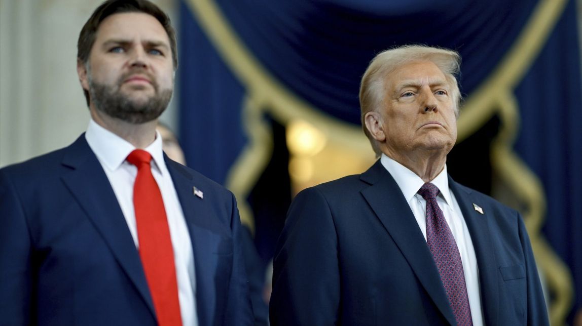 JD Vance i Donald Trump, en imatge d'arxiu - 