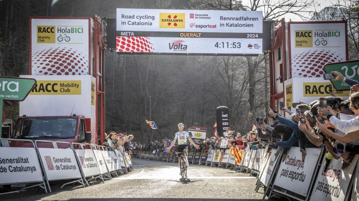 Tadej Poga?ar va guanyar l'etapa berguedana i la darrera edició de la Volta
                                                                             |
                                Volta Ciclista a Catalunya / MLB - |
                                Volta Ciclista a Catalunya / MLB
