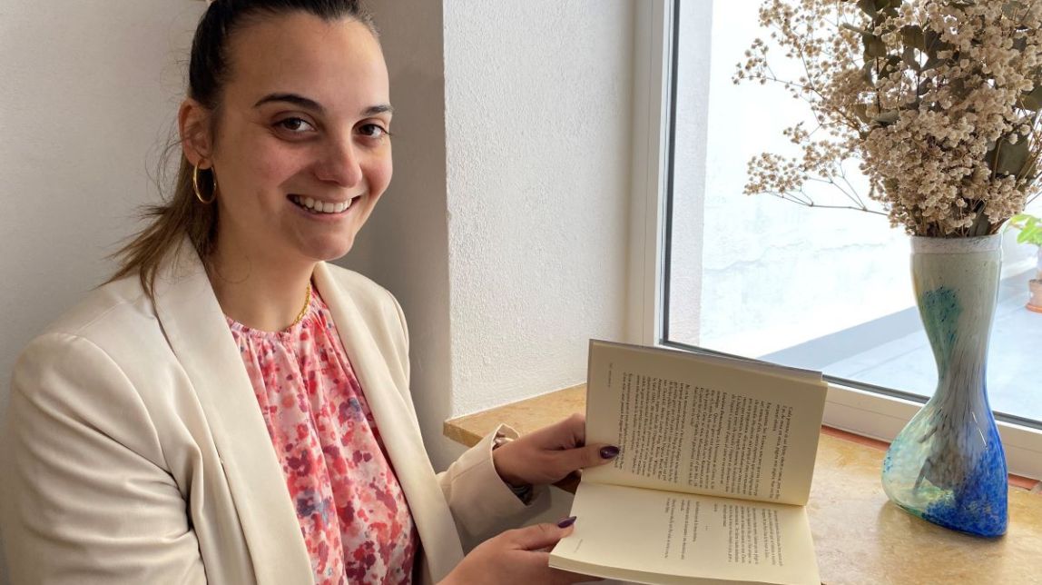 Victòria Cid, autora del llibre Simplement jo.
                                                                             |
                                Aguaita.cat - |
                                Aguaita.cat