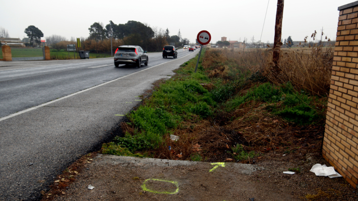 Els fets han tingut lloc al punt quilomètric 97,5 de la carretera N-240, al terme municipal de Lleida.
                                                                             |
                                Roger Segura/ACN - |
                                Roger Segura/ACN