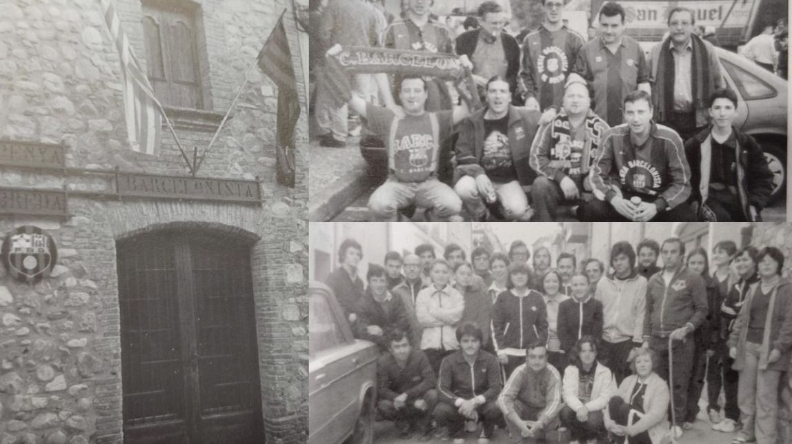 Fotografies històriques de la Penya barcelonista de Breda.                                                                             |                                Cedides - |                                Cedides
