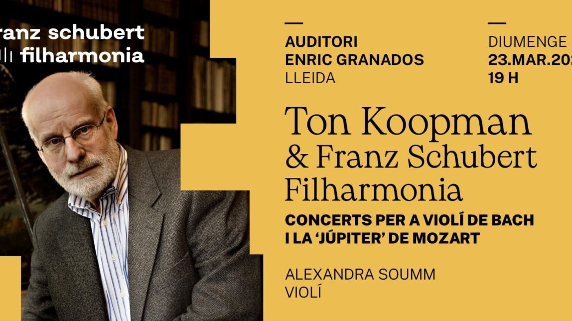Ton Koopman dirigeix per primer cop la Franz Schubert Filharmonia
                                                                             |
                                Franz Schubert Filharmonia - |
                                Franz Schubert Filharmonia