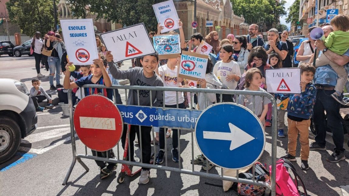 Imatge d'arxiu de les protestes setmanals tallant el carrer
                                                                             |
                                Cedida - |
                                Cedida