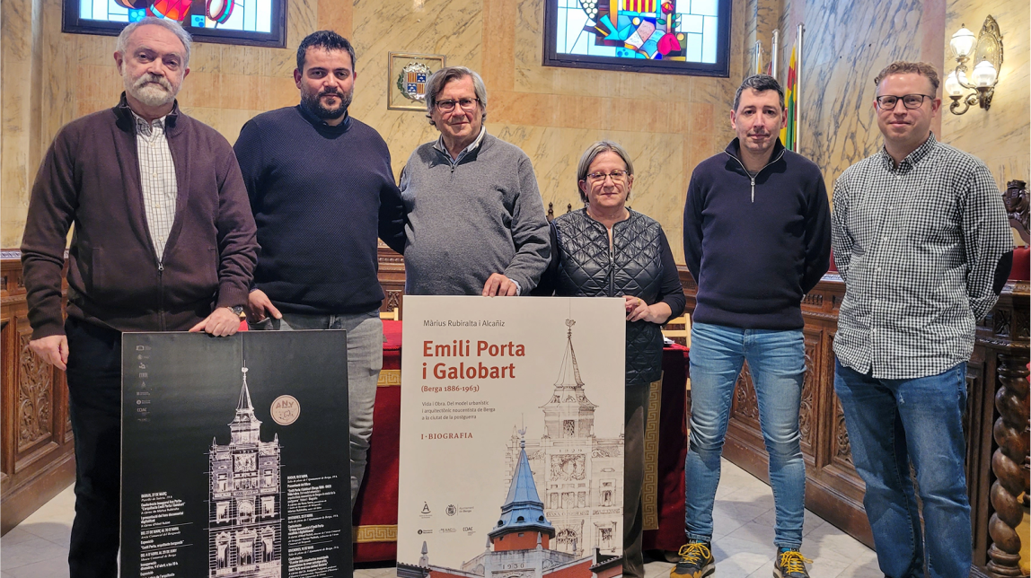 La presentació de l'Any Emili Porta, aquest dijous a la Sala de plens de l'Ajuntament de Berga
                                                                             |
                                Lídia López - |
                                Lídia López