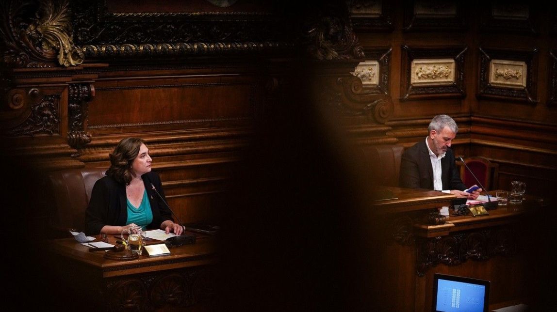 L'oposició tomba el pla de mandat del govern de Colau
