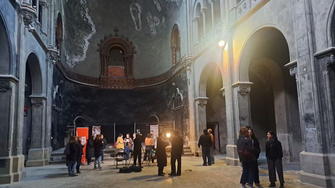 L'Auditori de Sant Francesc, ara fa deu dies durant la presentació del FABA
                                                                             |
                                Pere Fontanals - |
                                Pere Fontanals