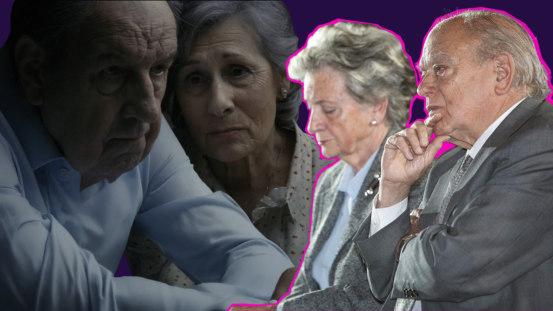 Josep Maria Pou és Jordi Pujol i Carme Sansa és Marta Ferrusola a «Parenostre»
                                                                             |
                                Aleix Pérez - |
                                Aleix Pérez