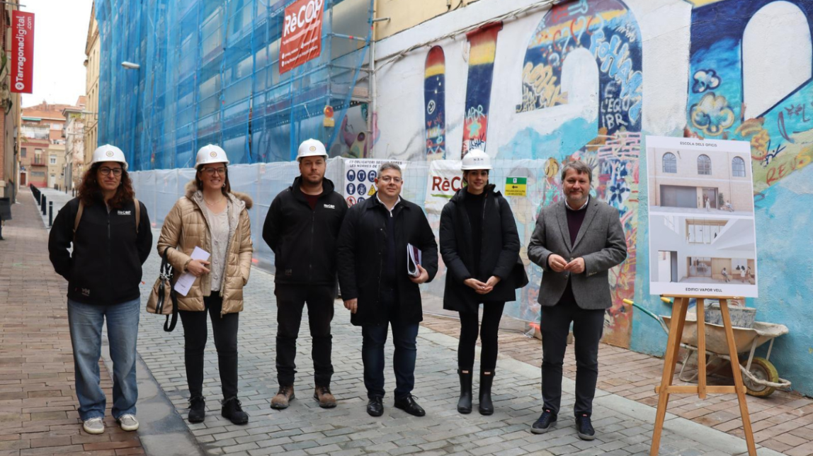 Les obres a l'edifici del Vapor Vell de Reus han començat aquesta setmana.
                                                                             |
                                TarragonaDigital - |
                                TarragonaDigital