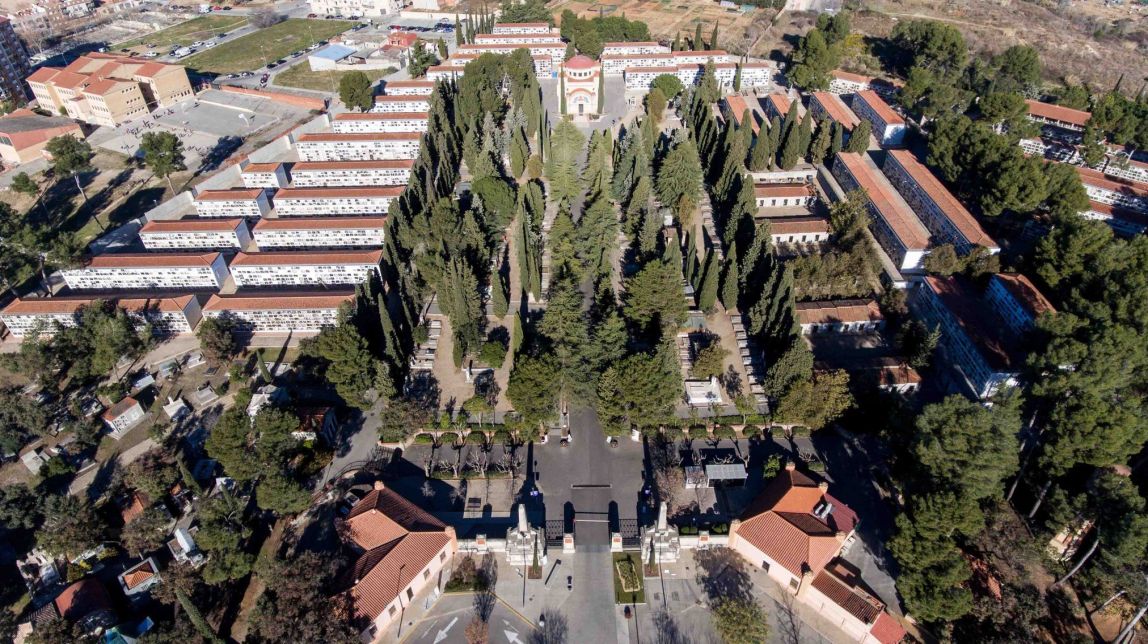 El recinte funerari de Terrassa en una imatge d'arxiu.
                                                                             |
                                                                     Ajuntament de Terrassa - |
                                                                    