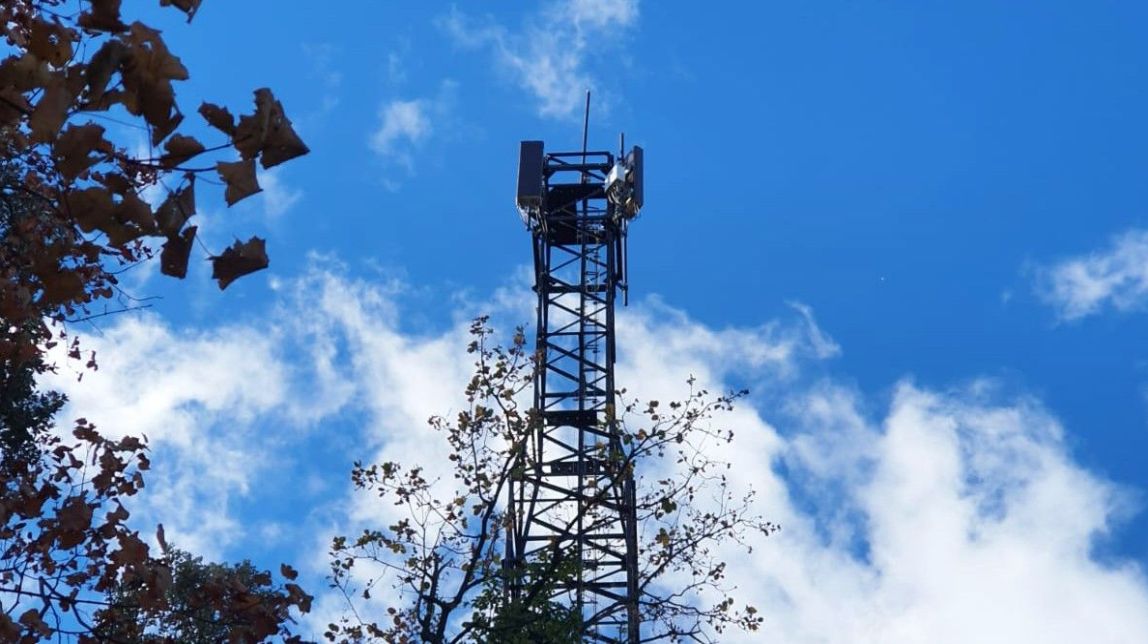 L'antena que es va instal·lar fa un any
                                                                             |
                                Cedida - |
                                Cedida