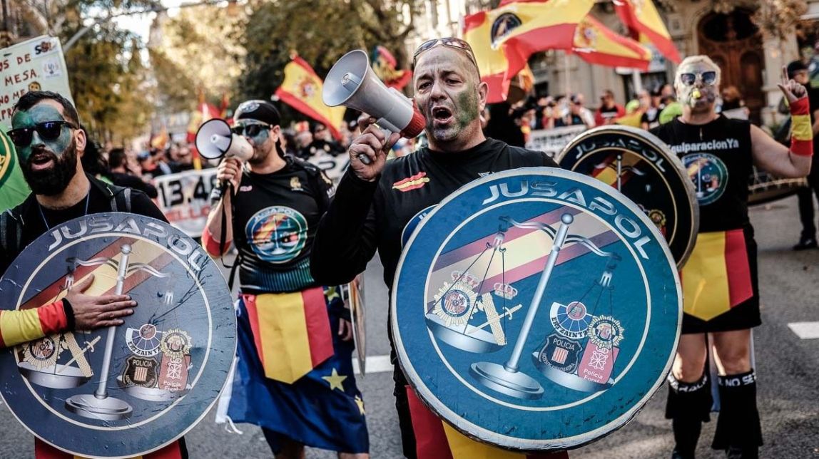 Denuncien una agressió feixista al metro de Barcelona coincidint amb la manifestació de Jusapol