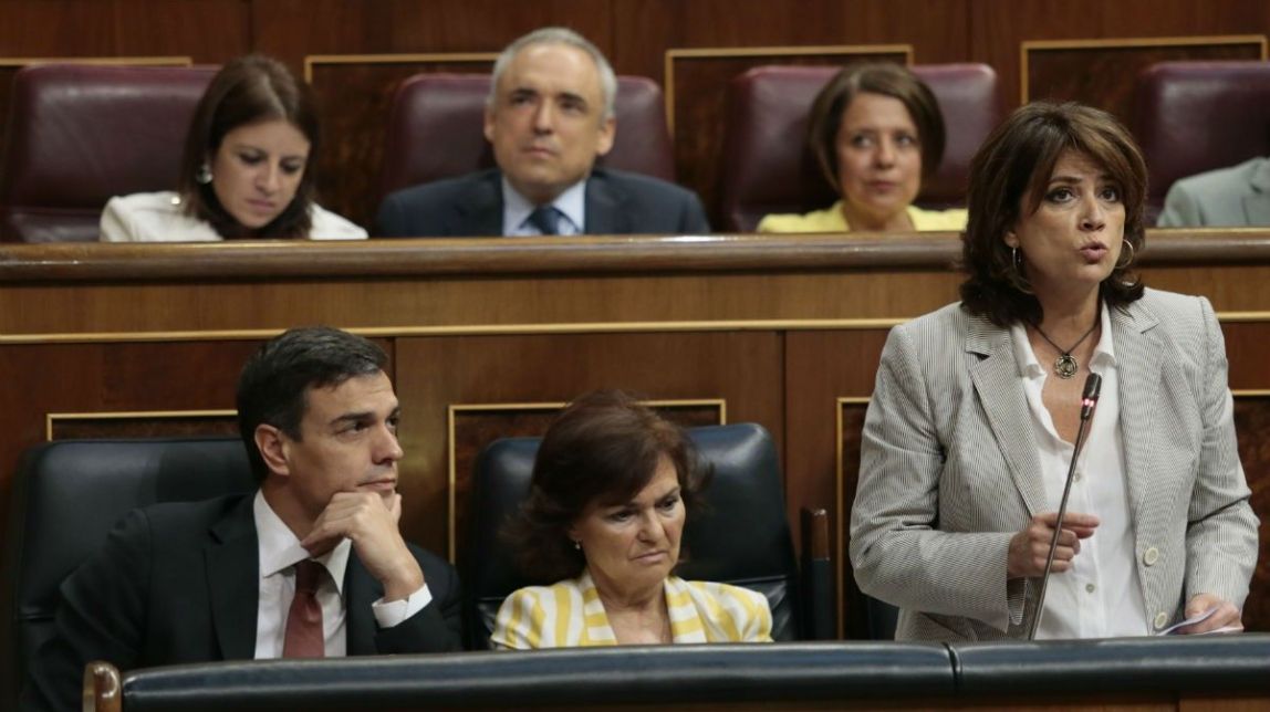 El Congrés reprova per segona vegada la ministra de Justícia 
