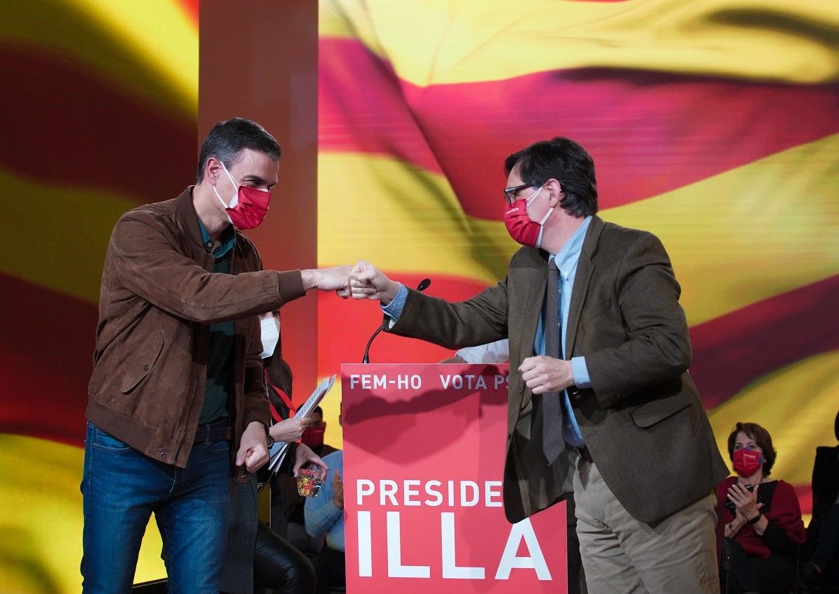 Illa i Sánchez es reafirmen en el discurs de Ciutadans per equiparar independentisme i «odi»
