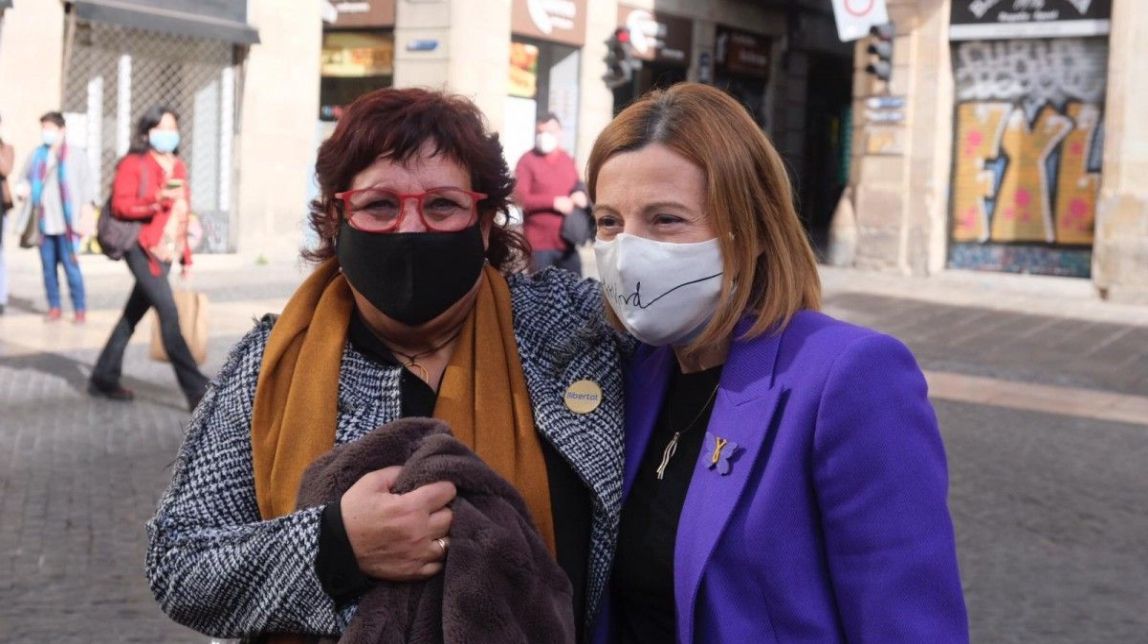 Forcadell i Bassa irrompen a la campanya d'ERC per defensar la feminització de la política