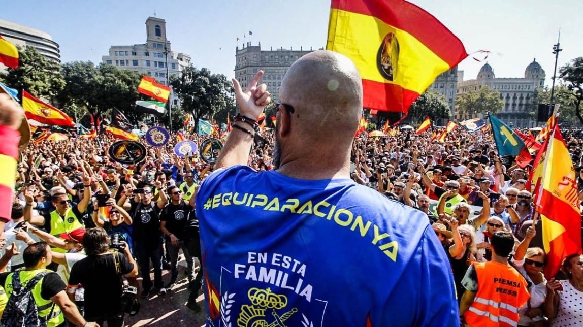 Interior no impedeix que Jusapol es torni a manifestar malgrat els incidents de l'últim cop