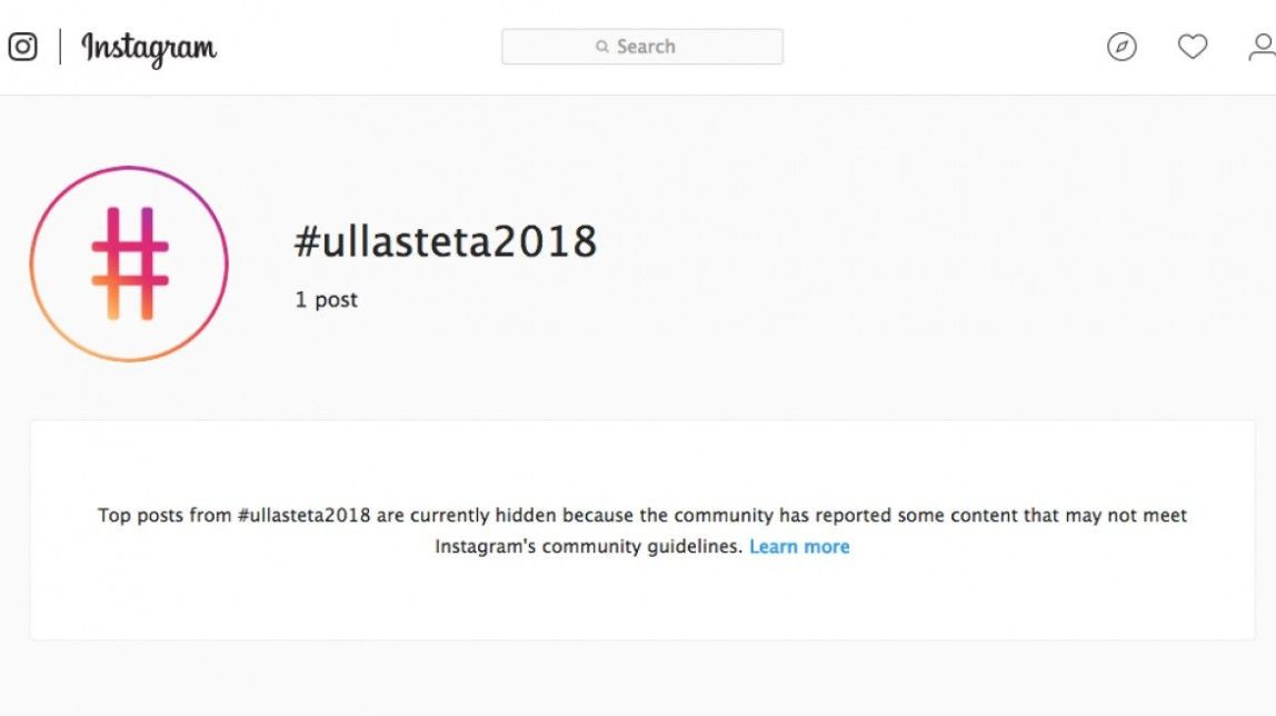 Instagram bloqueja l'etiqueta #ullasteta2018, amb fotos de lactància materna