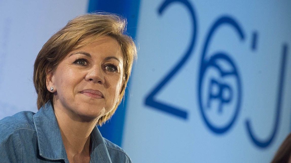María Dolores de Cospedal: la rival de Santamaría en la cursa pel lideratge